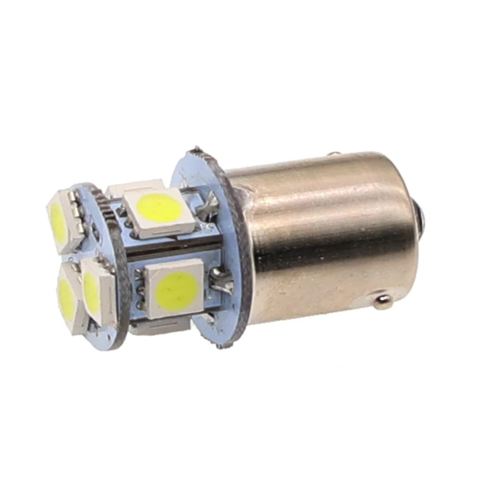 10 шт. Автомобильные светодиодные лампы s25 p21W ba15s 1156 8 led smd 5050 8smd 3 чипа 5050SMD лампа