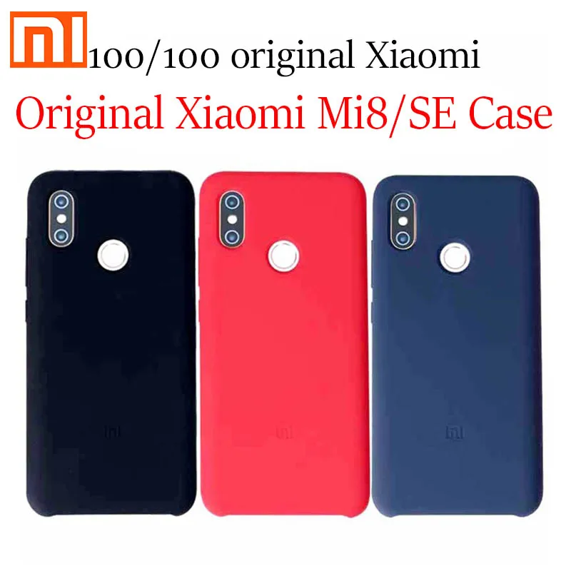 Оригинальный силиконовый чехол xiaomi mi8 se Mi 8 SE mi 8se новинка Натуральный жидкий