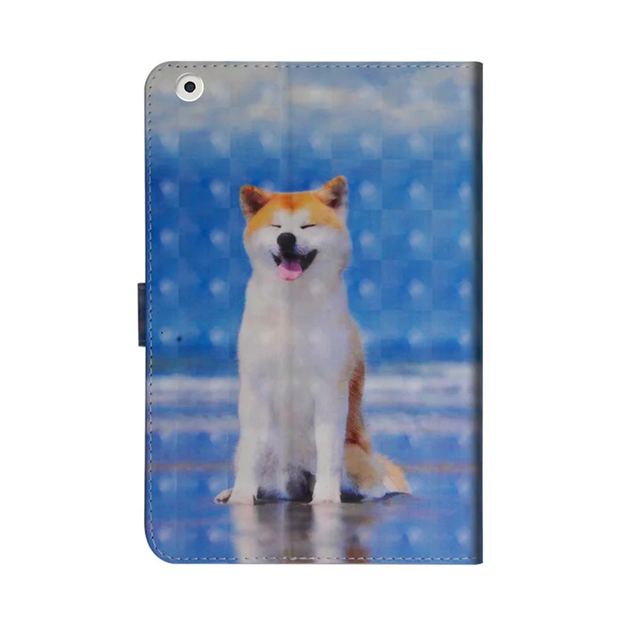 Чехол из искусственной кожи с 3D принтом для iPad 2 3 4 A1460/59/58 A1416/30/03 A1397/96/95 умный чехол