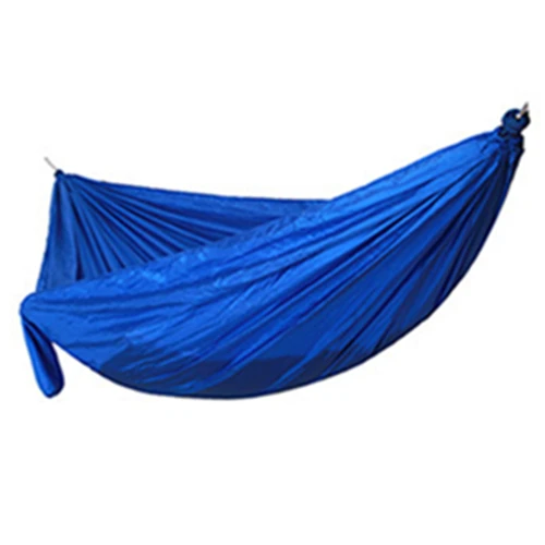 Royal Blue Hammock VILEAD Кемпинг гамак Сверхлегкий портативный стабильный уличный рюкзак путешествия охота спальная кровать кроватка с 2 ремнями 2 карабина - Цвет: Royal Blue Hammock