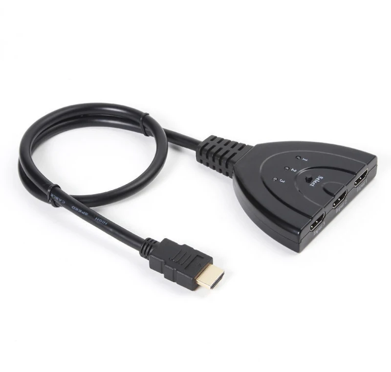 Сплиттер hdmi версии 1 4 2 в/3 в переключатель HDMI с поддержкой HD| |