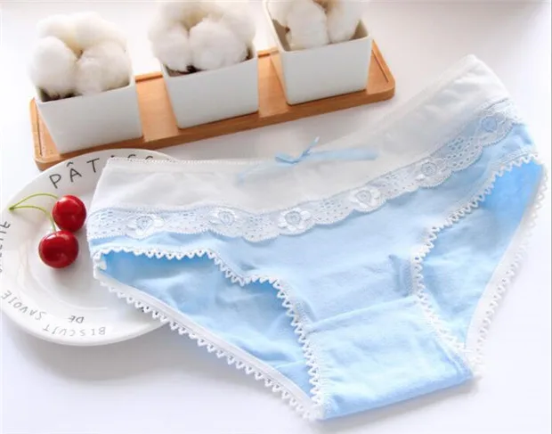 5 шт./лот детское хлопковое нижнее белье трусы для девочек однотонные Короткие с