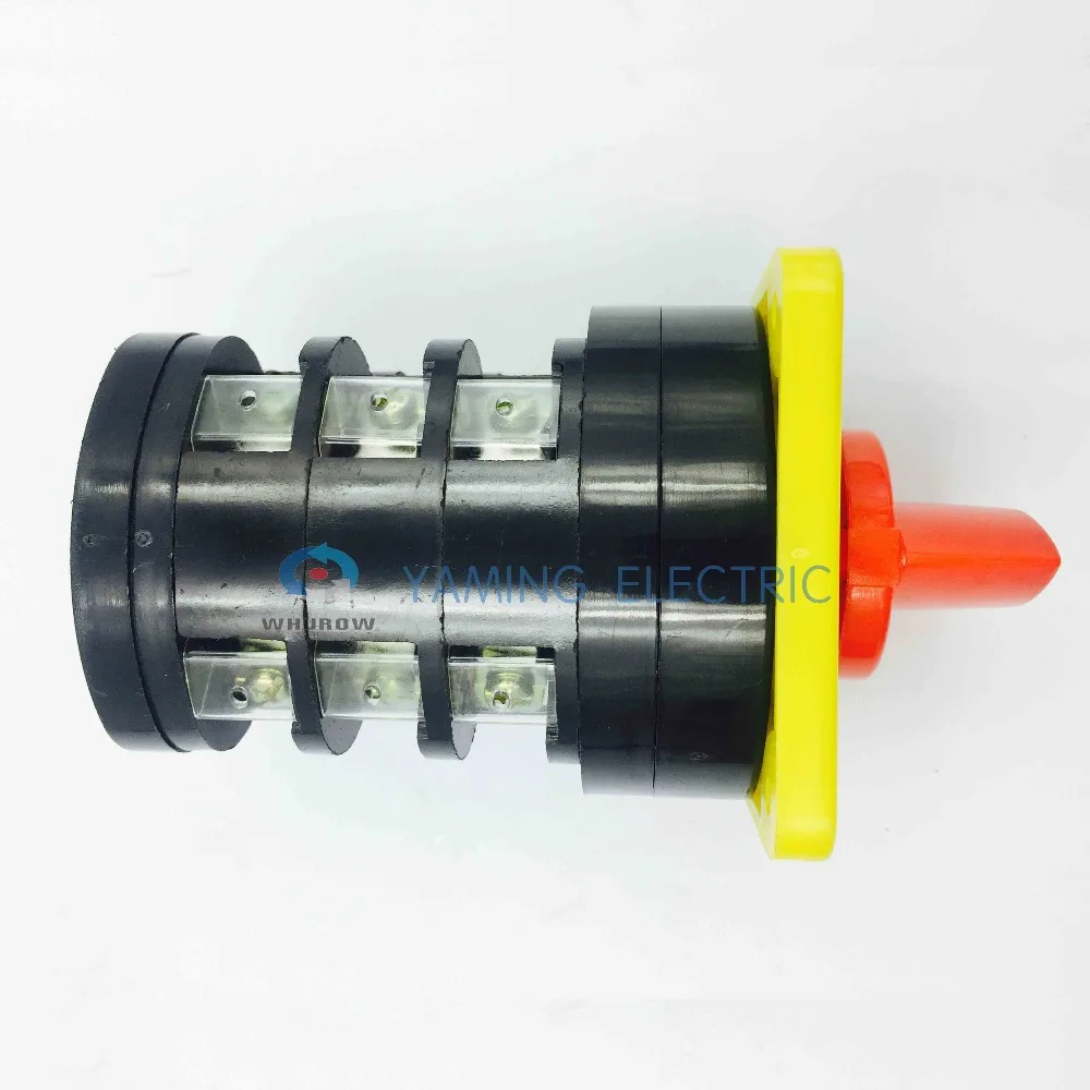 16 А трехфазный поворотный выключатель трехпозиционный Селекторный