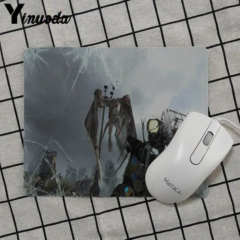No Lock Edge25x29cm Yinuoda, новинка, Metro 2033, обои, уникальный Настольный коврик, игровой геймер, коврик для мыши, резиновый, компьютерный, игровой коврик для мыши - Цвет: No Lock Edge25x29cm