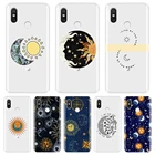 Чехол для телефона Moon Sun для Xiaomi MI A1 A2 Lite Mi5 Mi6 Mi8, Мягкая силиконовая задняя крышка для Xiaomi Mi 5 5C 5S 5X 6 6X Plus 8 SE