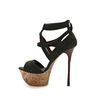 summer women shoes peep toe solid black pink thin super high heels casual cut outs zipper platform women sandals free shipping