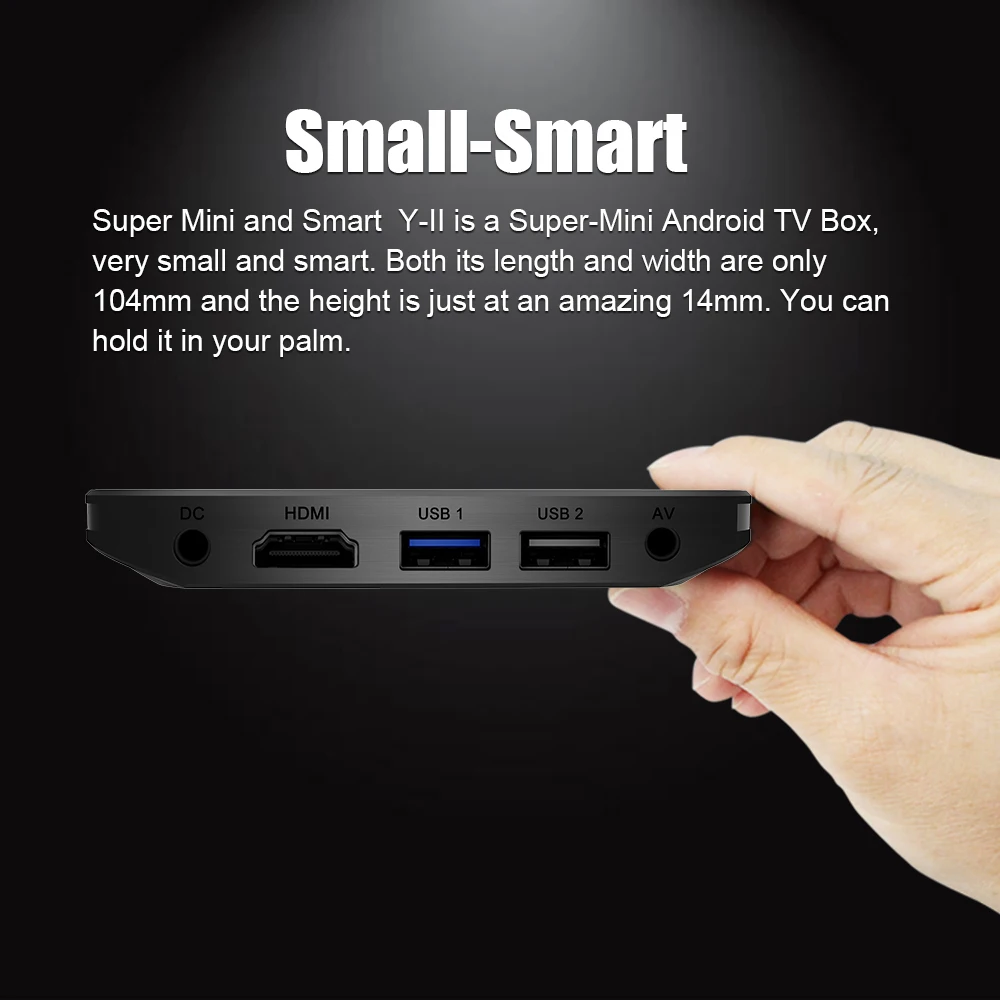 A95X Plus Android 8,1 ТВ приставка Amlogic S905 Y2 4 Гб DDR4 32 ГБ rom 2,4G/5G WiFi USB3.0 BT4.2 Поддержка IP tv 4K H.265 медиаплеер