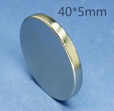 

10pcs Neodymium magnet 40 X5 mm Powerful super magnet. Drive. Washer