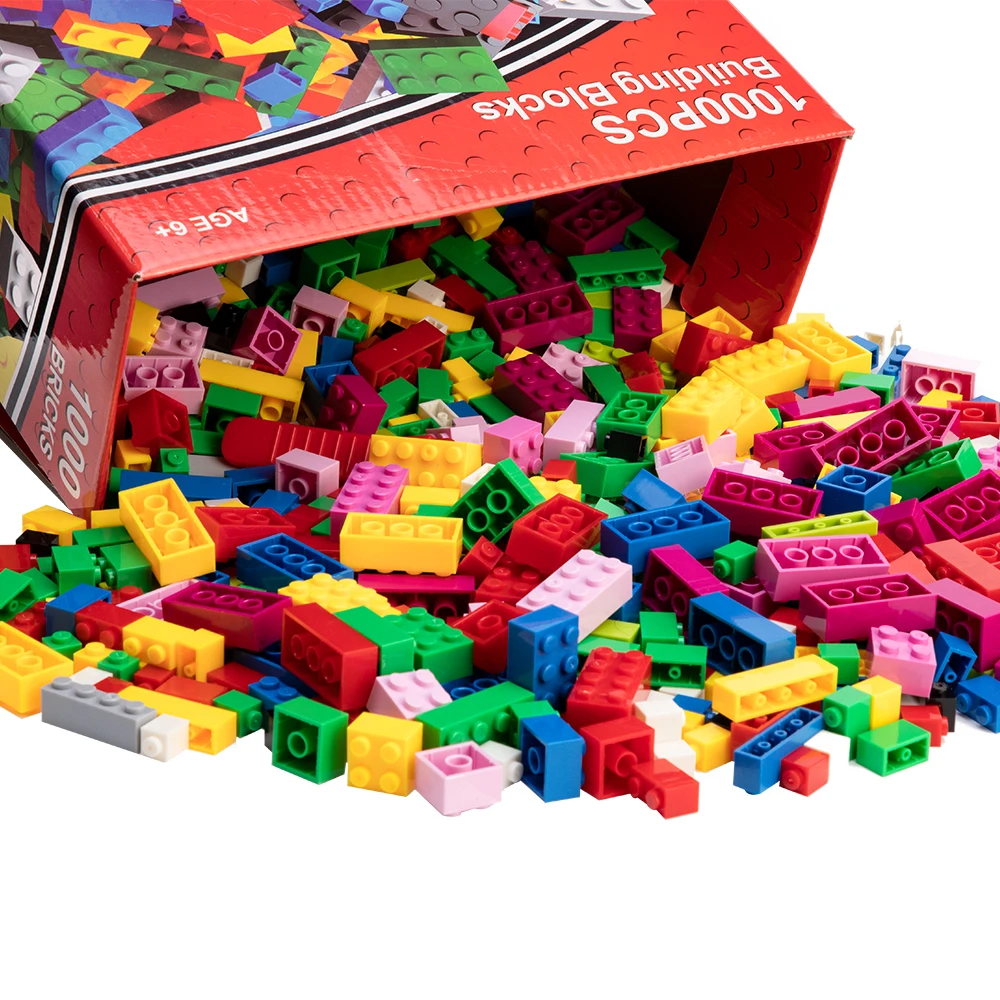 1000/2000 шт. Детский конструктор Город|Блочные конструкторы| |