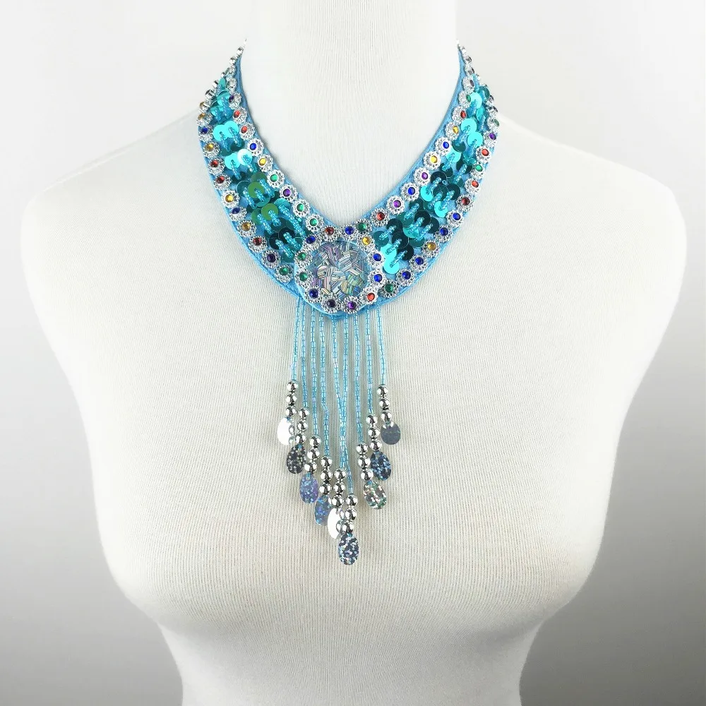 Аксессуары для восточных танцев регулируемое ожерелье танца живота|necklace