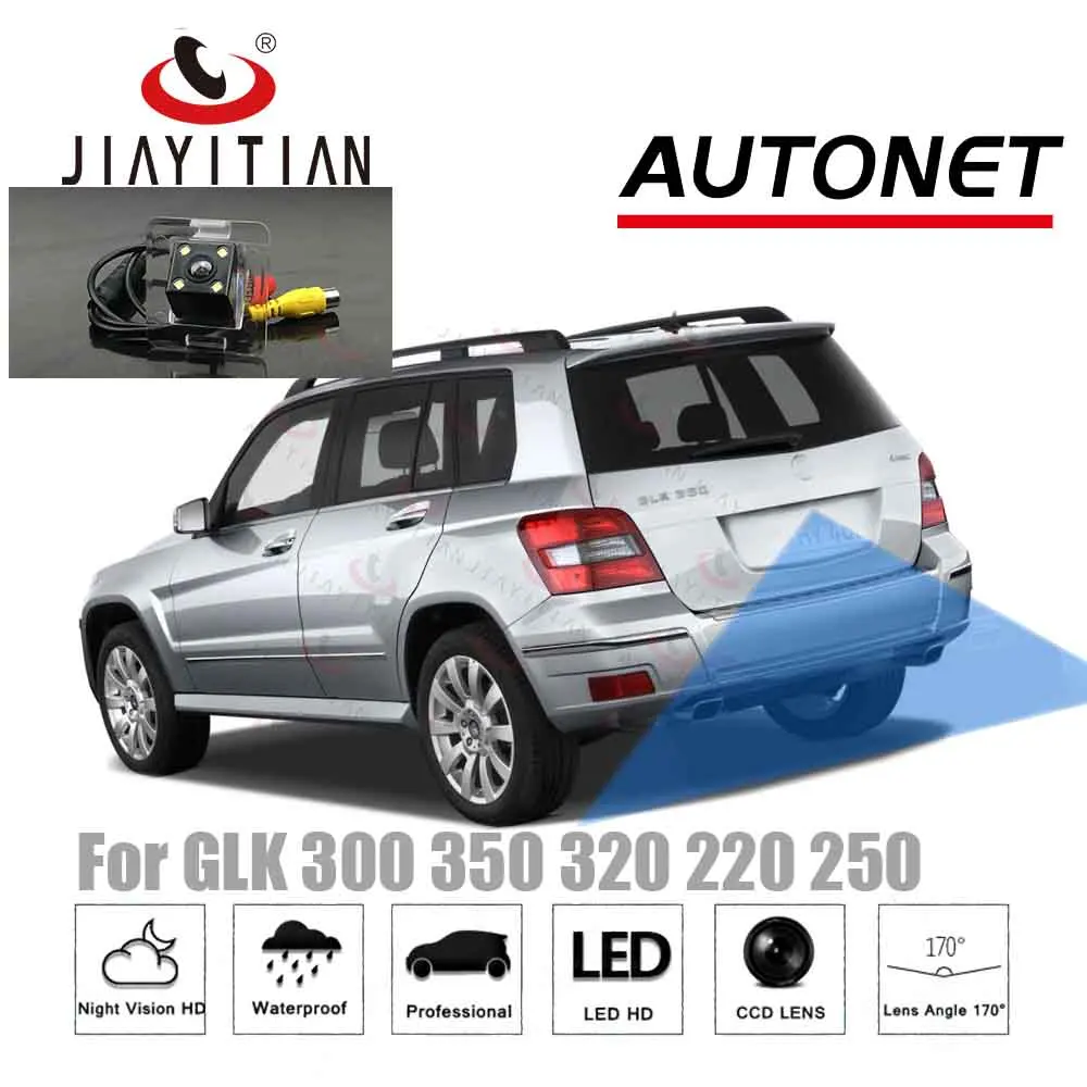 Камера заднего вида JIAYITIAN для Mercedes Benz GLK 350 300 250 220 AMG 4matic 320 ~ 2009 камера с отверстиями