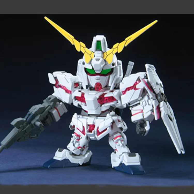 DIY сборка Q версия Gundam SD BB Uniknik единорог модель детская игрушка обучающая Сборка