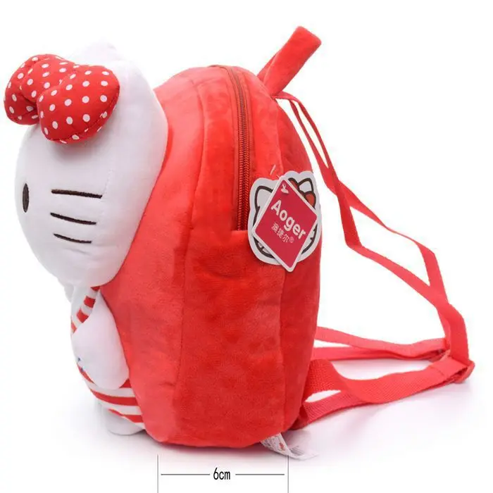 Плюшевая сумка HELLO KITTY детский рюкзак для сада детская школьная Детская закуски