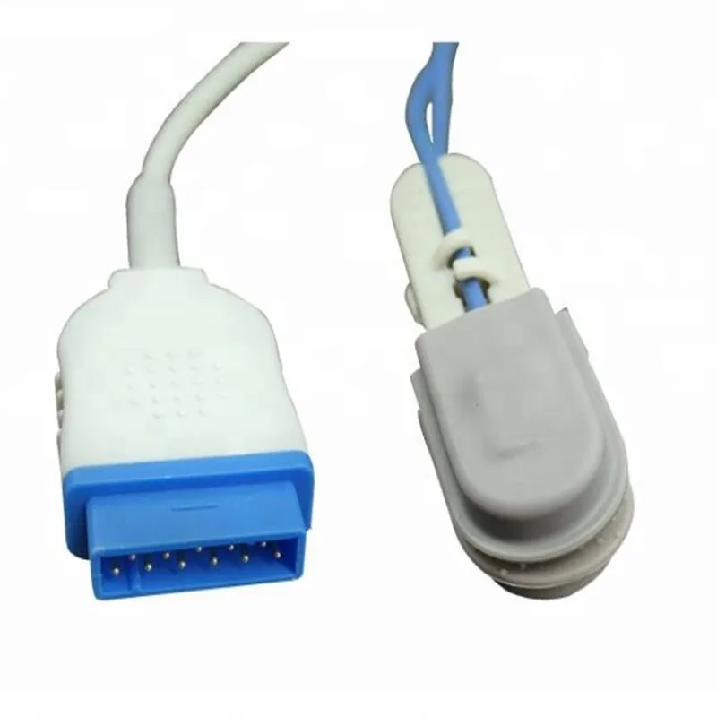 Совместимость для GE Dash 2500/3000 Oximax 11pin животных/ветеринарная клипса Spo2 Сенсор, сенсорный датчик оксиметра, spo2 зонд ТПУ 3 м