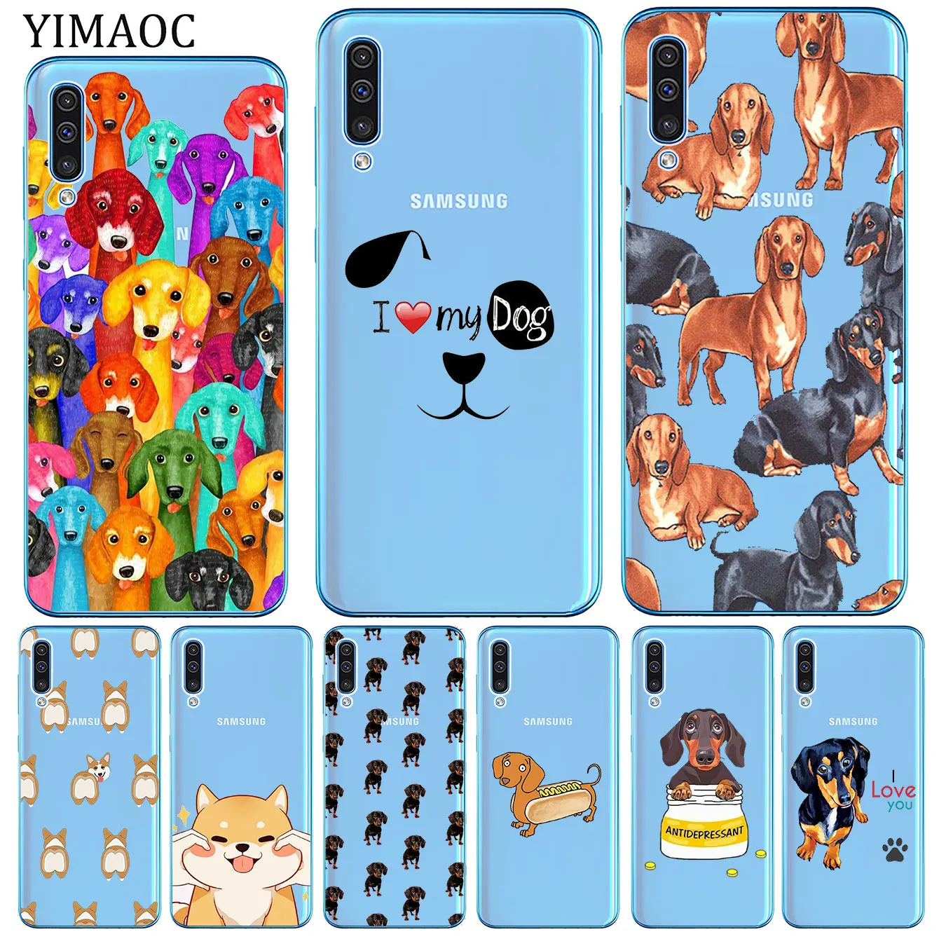 Мягкий силиконовый чехол для Samsung Galaxy A70 A60 A50 A40 A30 A20 A10 M10 M20 M30 M40 A20E | Мобильные