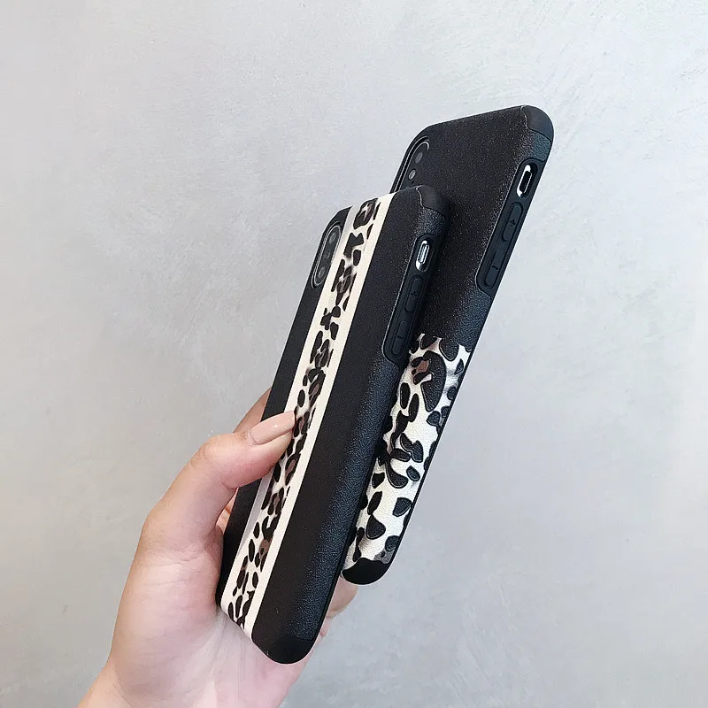 Рельефная серия Леопардовый узор в горошек мягкий чехол из ТПУ для iphone Xs max Xr