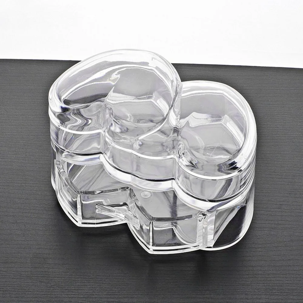 Прозрачная акриловая коробка с ящиками для хранения чехол аксессуары ювелирных