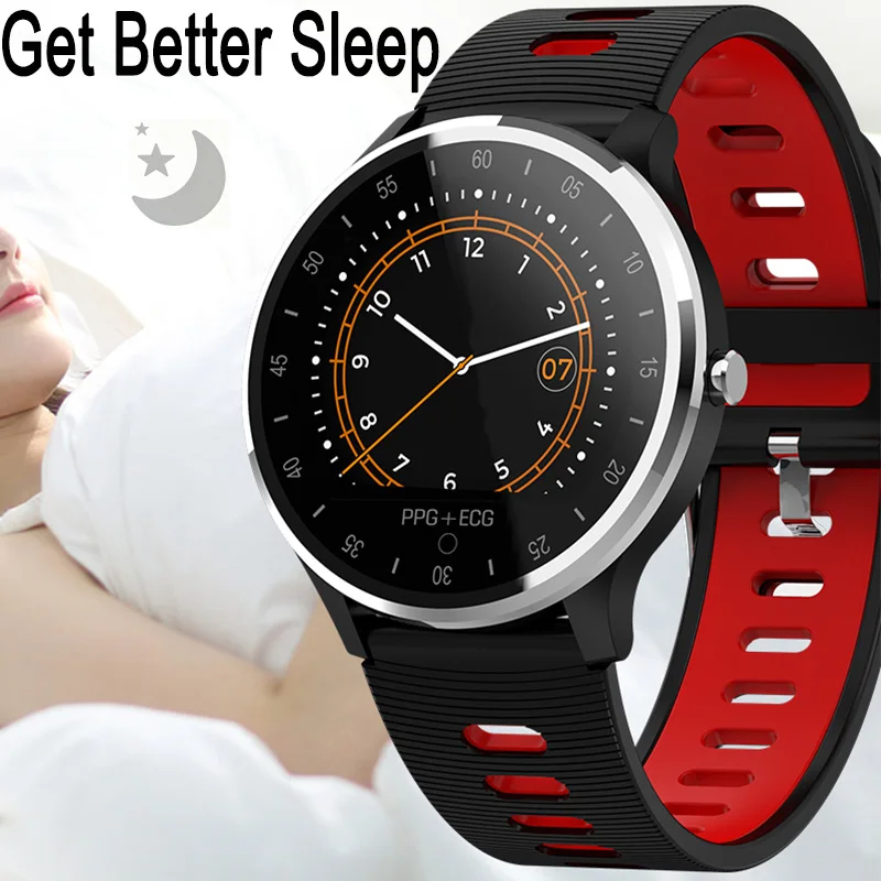 Смарт-браслет A9 с ЭКГ пульсометром тонометром оксиметром водостойкий IP67 |