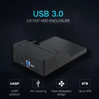 3 5 inch hdd case ssd adapter sata ii to usb 3 0 for samsung hard disk drive box 3 5 external storage hdd enclosure with uasp