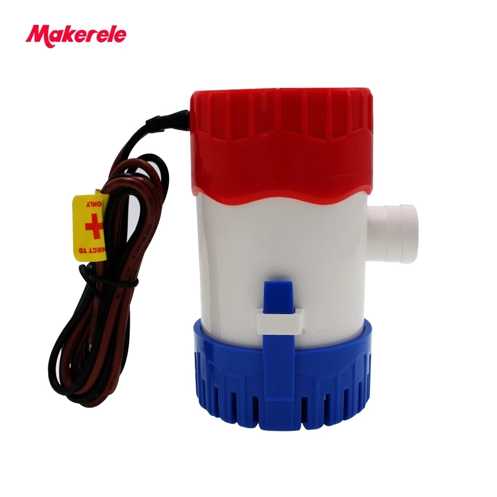 24V 12V Трюмный насос 1100GPH 750GPH 500GPH 350GPH Новый Электрический водяной для лодок