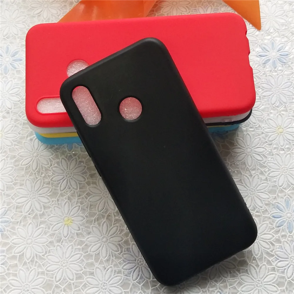Цветной Мягкий ТПУ чехол Macarons для Huawei P20 Lite 5 84 '' высококачественный яркий с