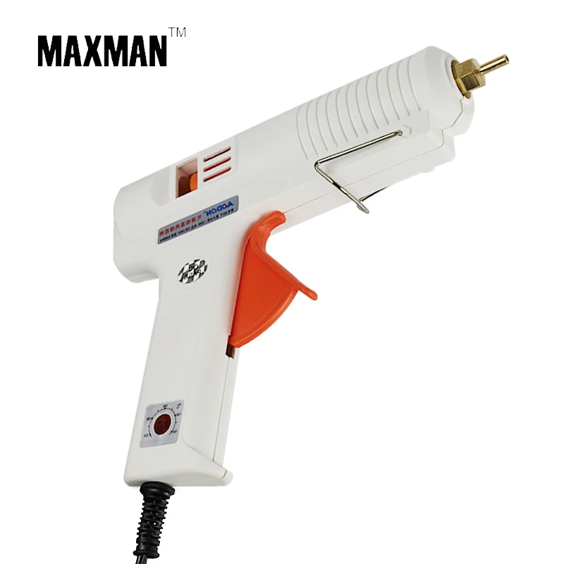 Клеевой пистолет MAXMAN 11 мм 100 Вт 120 термоклеевой с регулируемой температурой клей