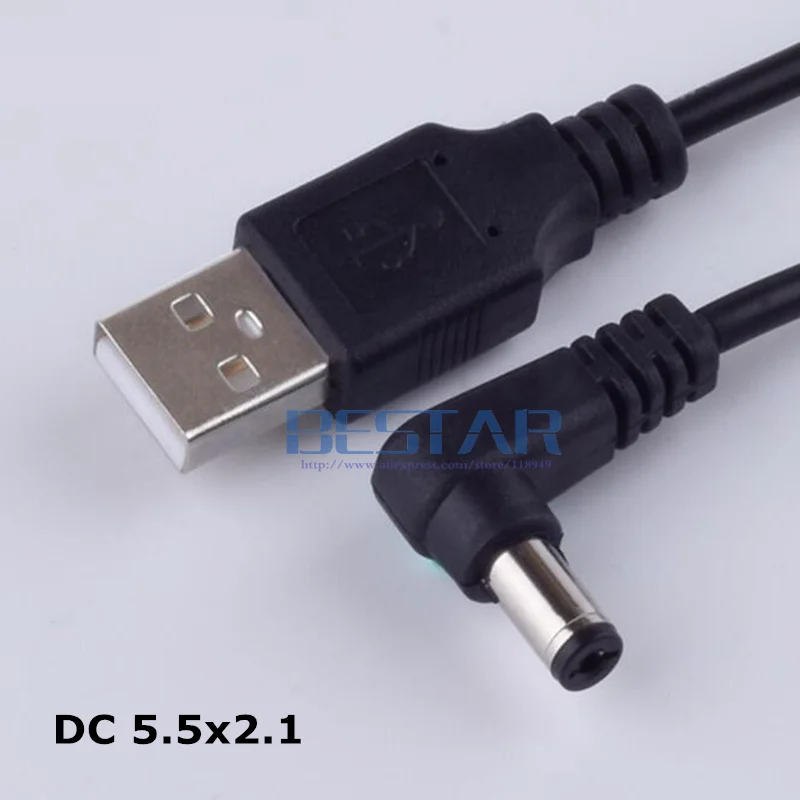 1 м 2 А USB разъем для разъема DC 5*0 7 мм 3 5*1 35 4 0*1 5 5*2 под прямым углом питания