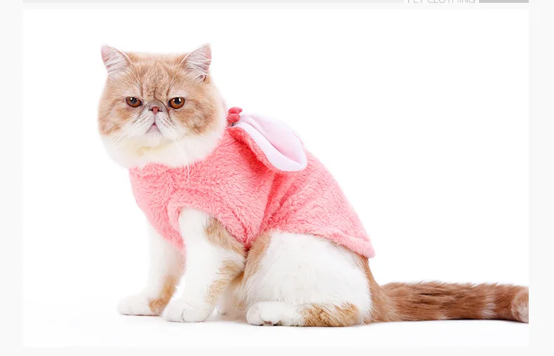 HOOPET собака кошка пальто Pet бархат фланелевые пижамы зимний жилет теплый мягкий Товары для собак Костюмы Щенок костюмы одежда