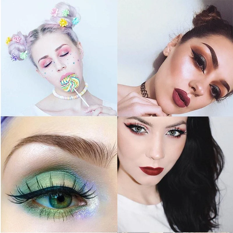Diamond Shimmer Eye Shadow Powder Waterproof Smudge-Proof Shine Luminous Eyeshadow |