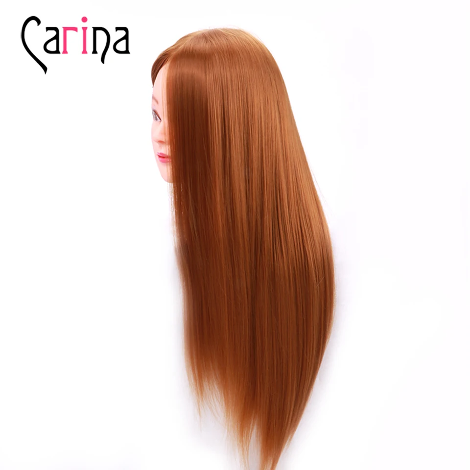 Natural Animal Fiber Hair Mannequin Head Dummy Hairdresser Professional Styling Wig | Дом и сад