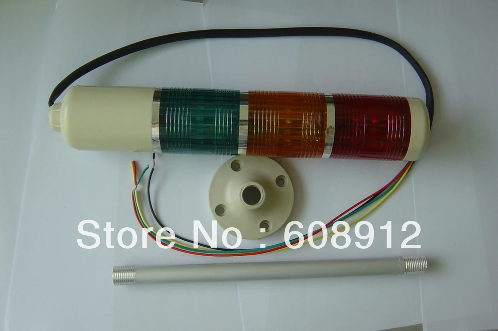 

Светодиодный светильник для сигнальной башни, безопасная лампа для стека, без зуммера, вспышка, постоянный диаметр 52 мм