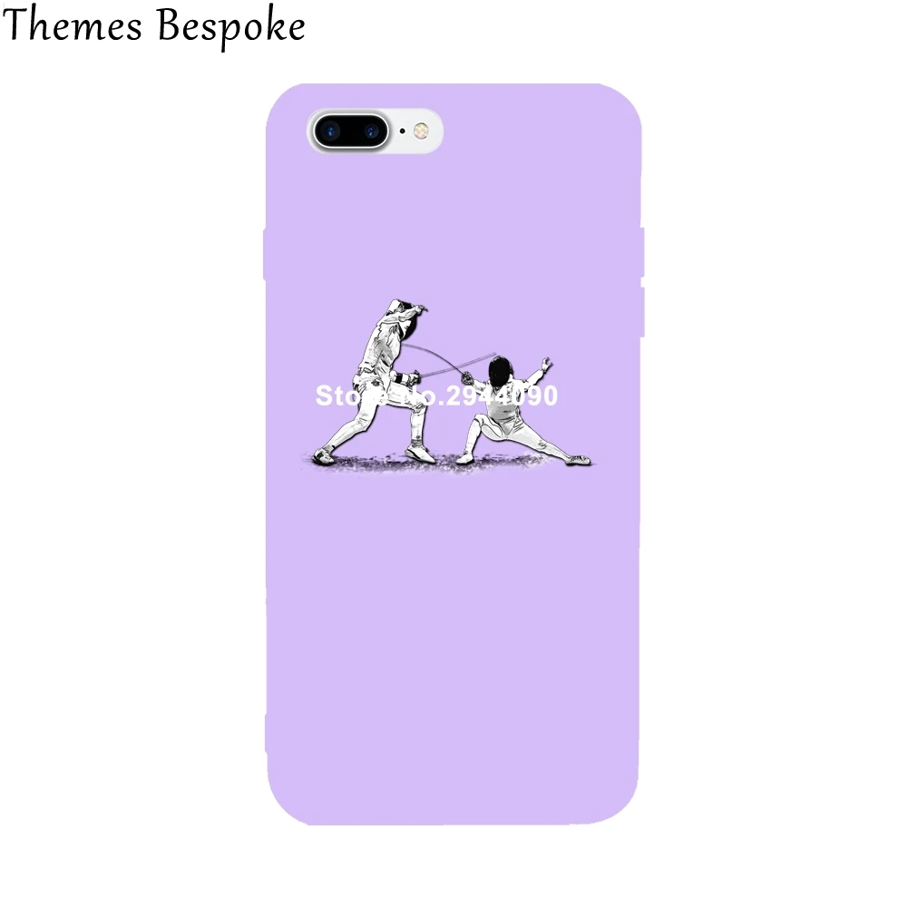 Ограждения Спорт задняя крышка для iPhone 6 S 7 плюс мягкий чехол телефона Последние