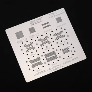 Трафарет BGA для твердотельных накопителей SSD U-Disk Nand Flash BGA152316272, основное управление 2246, шаблон для посадки, Оловянная сетка