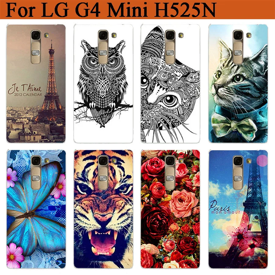 Мягкий ТПУ чехол для Lg G4 Mini DIY окрашенный силиконовый LG Magna G4c H502F H525N H500F H522Y 5 0