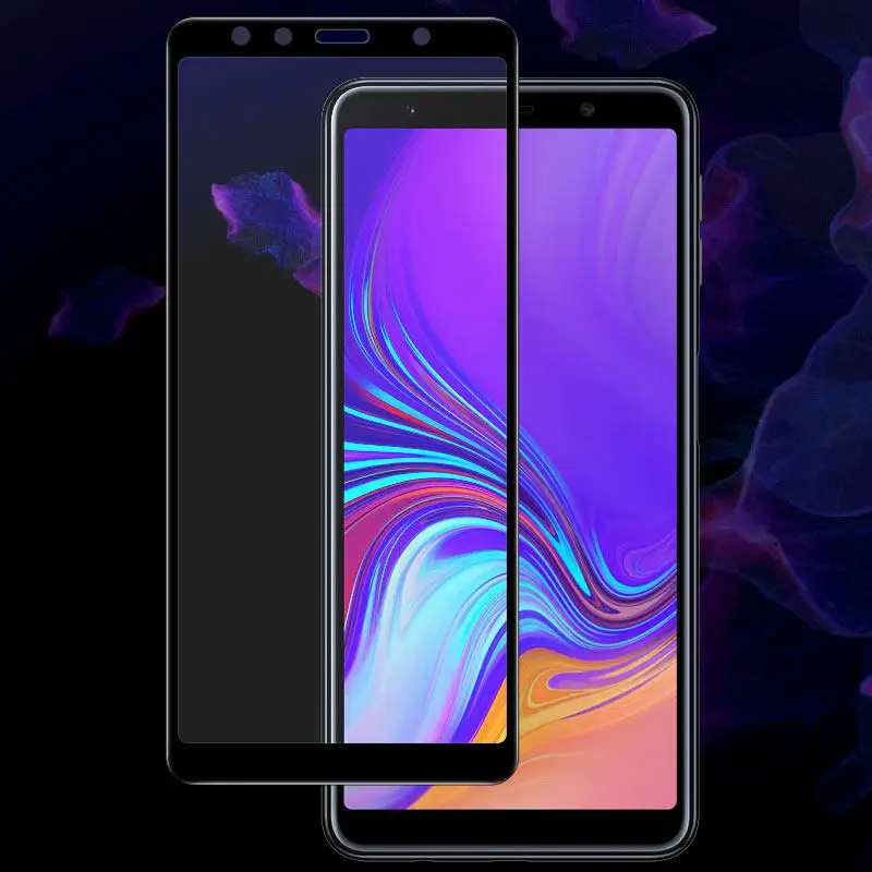 6D изогнутое закаленное стекло для samsung Galaxy A7 защита экрана A6 A9 J4 J6 J8 стекло для samsung A6 A8 Plus стекло