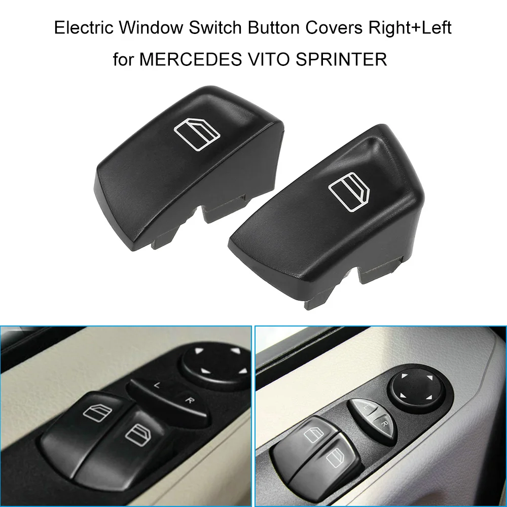 Крышка кнопки переключателя электрического стекла правая + левая для MERCEDES VITO