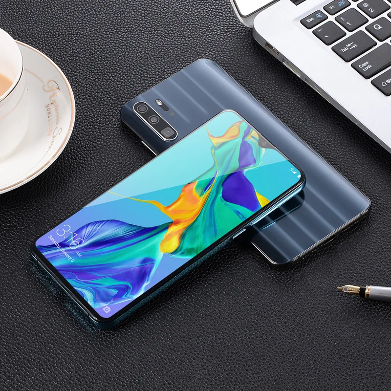 Original P30 Pro Mobile Phone 4GB RAM 64GB ROM 6.3INCH 13MP 4800mAh MTK6580 Face Recognition Unlocked Smartphones Android OS
