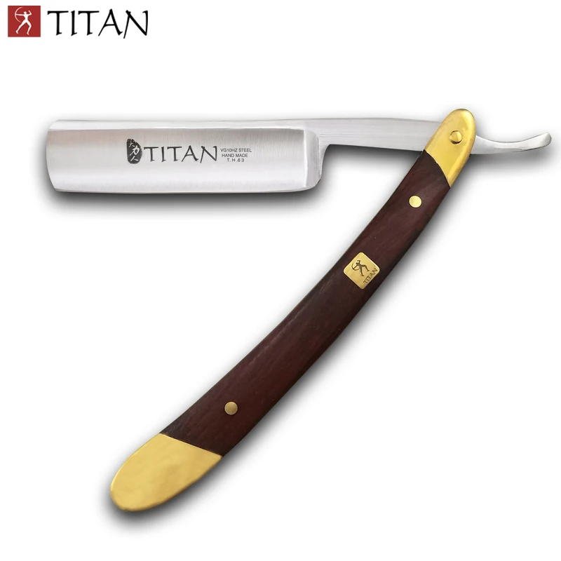 Copper M2 Мужская бритва для бритья, прямая бритва Titan - Цвет: Copper M2