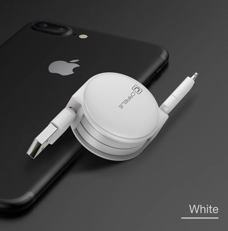 Cafele Тип C микро USB кабель 2 в 1 для зарядки Кабели для iPhone X Xs Max выдвижной Зарядное устройство кабель для samsung Xiaomi huawei