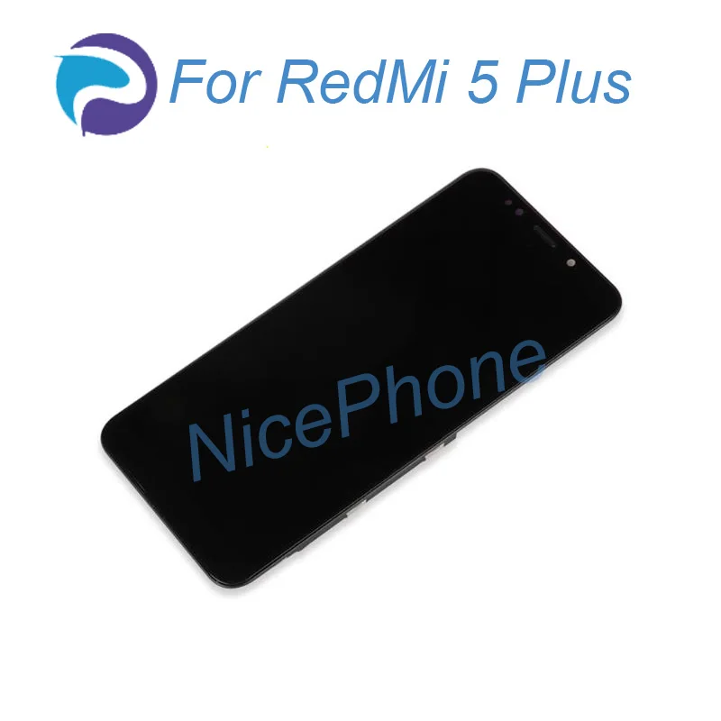 For XiaoMi RedMi 5 Plus lcd screen touch display assembly replacement with frame for plus | Мобильные телефоны и