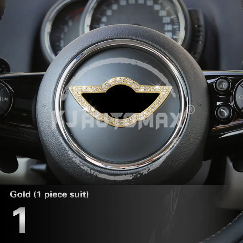 KJAUTOMAX для Mini Cooper R Series R55 R56 хрустальное украшение автоматическая ручка рулевого