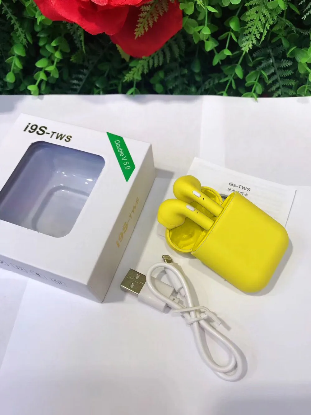 Цветные TWS I9s TWS наушники 5,0 Bluetooth наушники Беспроводная гарнитура для iphone xs 8 7 для всех телефонов andriod в розничной упаковке