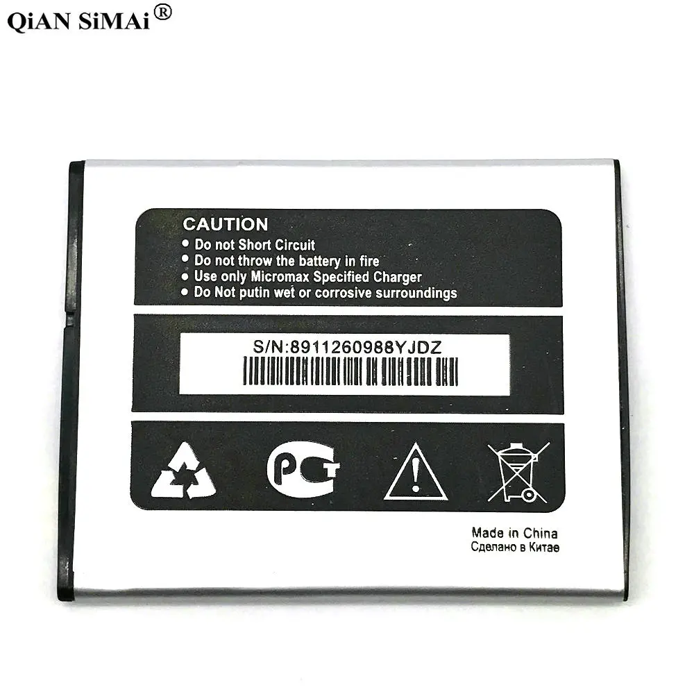 Новый высококачественный аккумулятор 1800 мАч для телефона Micromax Q346|battery for|battery for