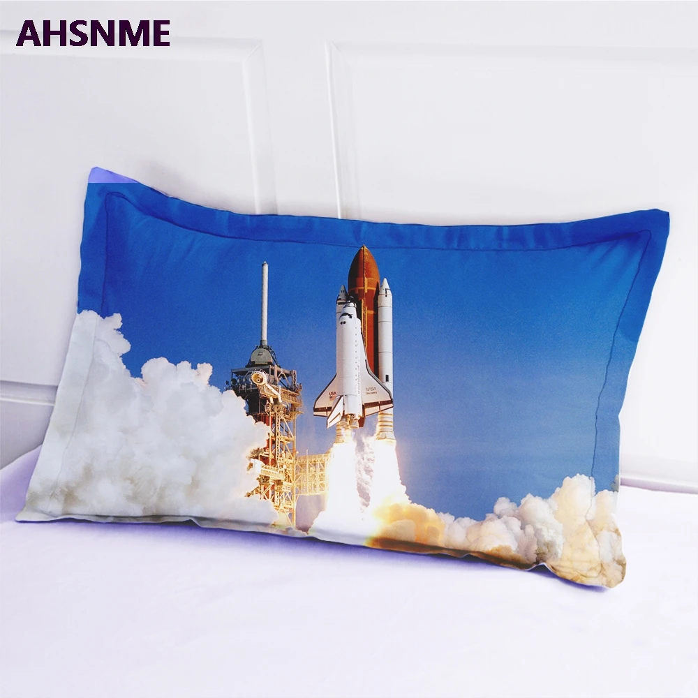 AHSNME высокое разрешение фото печать 3D эффект окрашенные космический челнок