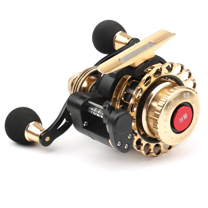 

Full metal automatic cable spinning fishing reel casting Fly Boat raft wheel