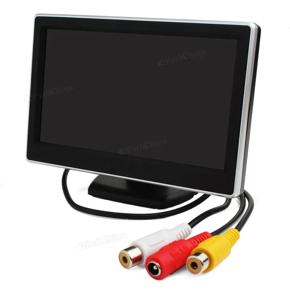 5 дюймов TFT lcd цифровой автомобильный монитор заднего вида ''запасной