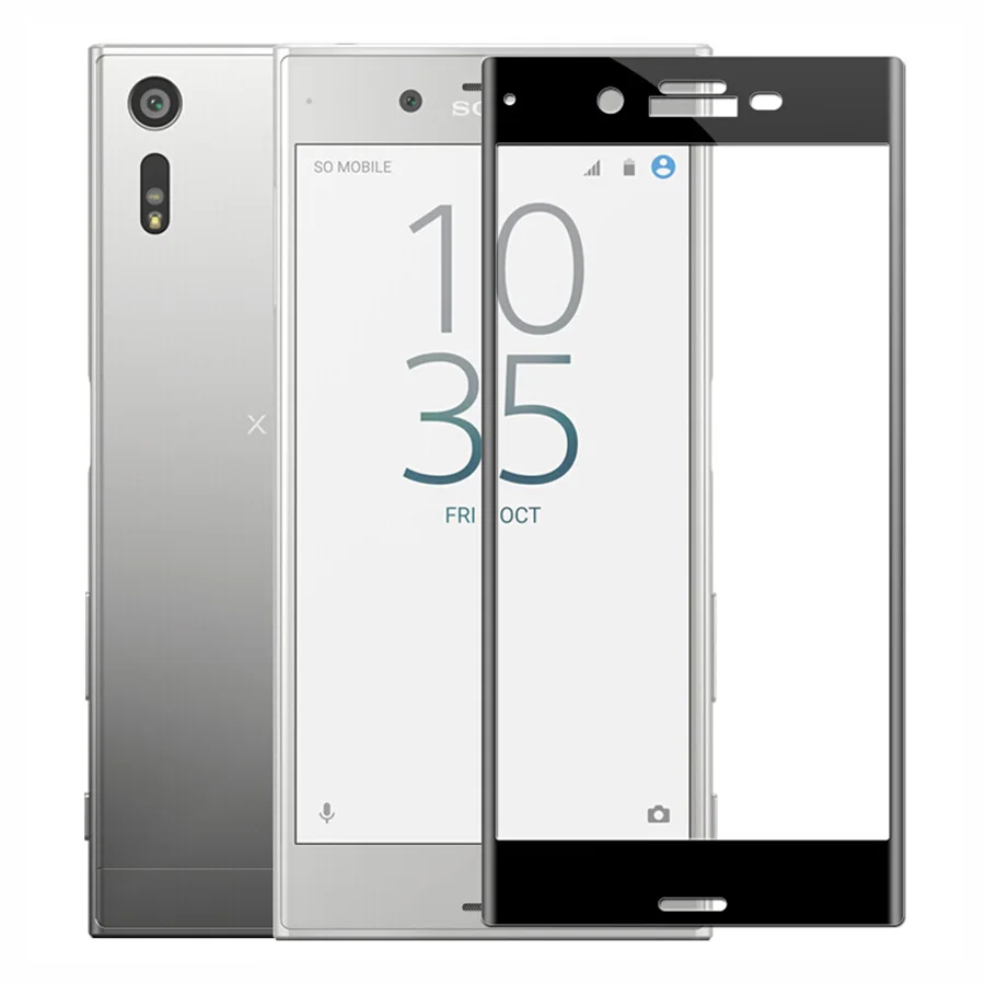 3D изогнутая полная защитная крышка для экрана для sony Xperia XZ1 XZ2 Compact закаленное стекло XA1 Plus XA XA2 Ultra XZs XZ Премиум пленка