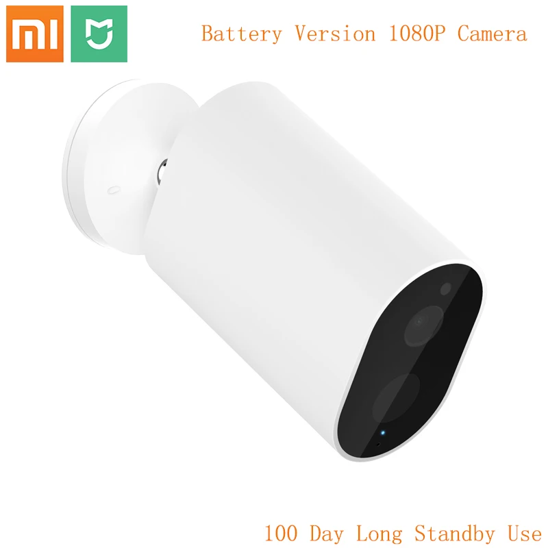 Новая Оригинальная смарт-камера Xiaomi 1080P с батарейным шлюзом 120 градусов F2.6 IP65 AI гуманоидное Обнаружение WiFi IP Беспроводная камера