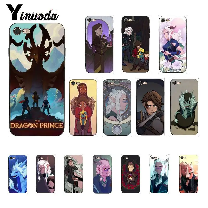 Чехол Yinuoda Dragon prince для iPhone 8 7 6 6S Plus X XS MAX 5 5S SE XR 10 11 11pro 11promax|Бамперы| |