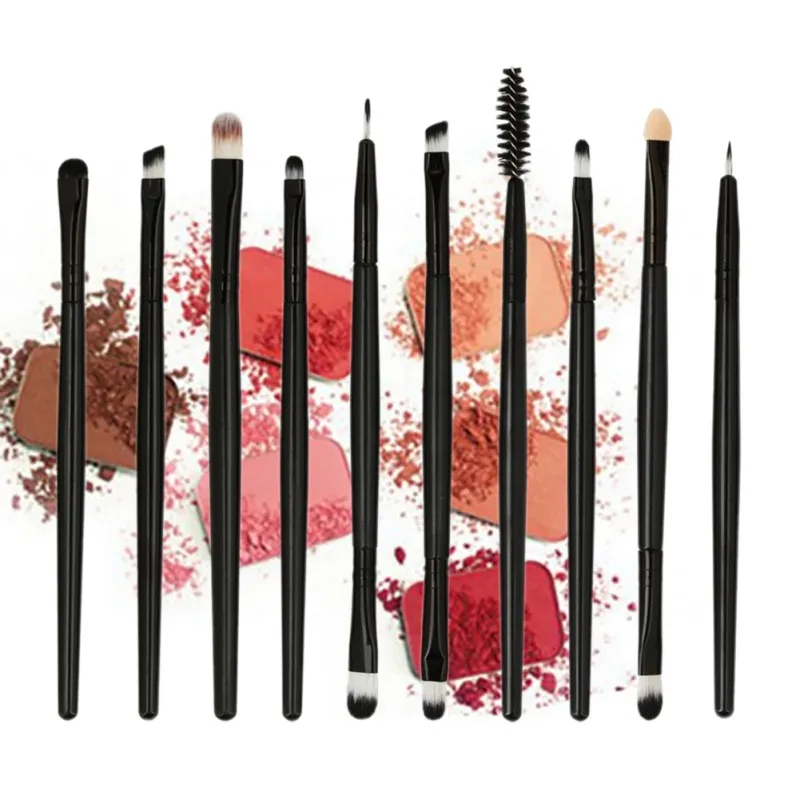 

10 Pcs Makeup Brushes Set Eye Shadow Eyelashes Foundation Toiletry Kit Makeup Tools Beauty brushes